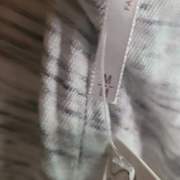 Free People Gray Marled Sleeveless Ruffle Lace Hem Dress - Picture 5 of 6